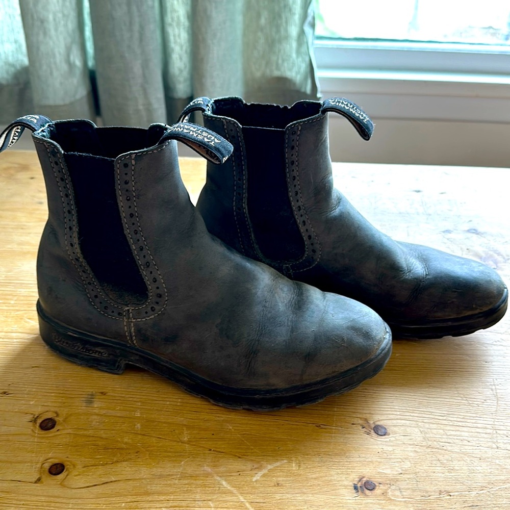 Blundstone original high top rustic black